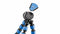 Cullmann Alpha 380 - Mini-tripod - Flexibel en mobiel - Blauw