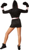 Dressforfun Vrouwenkostuum - Bokskostuum - Inclusief bokshandschoenen en jas - Zwart / Roze (M)