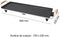 Little Balance 8741 - XL Teppanyaki bakplaat - 1800 Watt - 70 x 23 cm - PFAS vrij - zwart