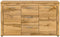 Furnilux Jam - Dressoir - Tijdloos en functioneel - Bruin - 35x125x80cm