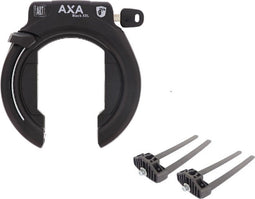 AXA Block XXL - Ringslot voor brede banden - ART 2 sterren - Flexmount bevestiging - Zwart
