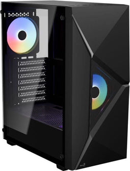 PC-behuizing - AEROCOOL - Speler G v1 (zwart) - Medium toren - ATX-formaat - Zonder voeding
