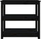 vidaXL - Wandtafel - 80x40x74 - cm - massief - grenenhout - zwart