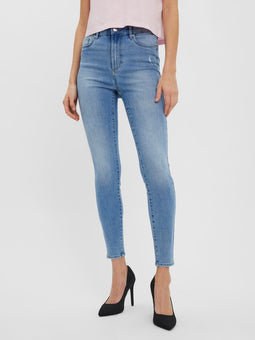 VERO MODA VMSOPHIA HR SKINNY J GA NOOS Dames Jeans - Maat XS/30 - Denim