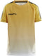 Craft Pro Control Fade Jersey Jr 1906703 - Trainingsshirt - Ergonomisch design - Sweden Yellow/Black