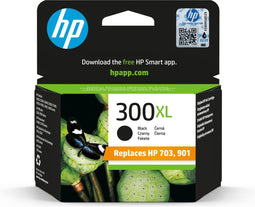 HP 300XL - Originele Cartridge - 600 Paginas - Zwart