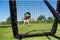 EXIT Kickback - Multisport rebounder - Instelbare hoek 35°-90° - Zwart