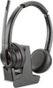 HP Poly Savi 8220-M - Office Stereo DECT Headset - Ruisonderdrukking - Zwart
