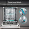 Hisense HV643D60 - Inbouw Vaatwasser - 60 cm - 16 Couverts - AutoDry - 44 dB - Energieklasse D