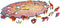 UNIDRAGON Houten Puzzel Voor Volwassenen Dier - Mysterieuze Leeuw - 106 stukjes - Small 19x24 cm