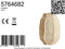 Light & Living SAPHIRA - Vaas - Steen mat zandkleur - Ø33x50 cm