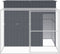 vidaXL - Hondenhok - met - ren - 214x253x181 - cm - gegalvaniseerd - staal - antraciet