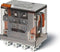 Finder 56.34.8.024.0040 Steekrelais 24 V/AC 12 A 4x wisselcontact 1 stuk(s)