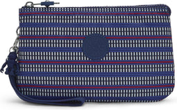 Kipling Creativity XL - Etui - 3 binnenvakken - Blue Geo Print