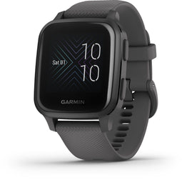 Garmin Venu Sq - Smartwatch - Hartslagmonitoring en 20+ sport-apps - Zwart (Grijs Zwart)