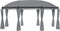 vidaXL - Prieel - met - gordijnen - 520x349x255 - cm - antracietkleurig