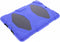 Tablet Hoes Geschikt voor iPad Air 1 (2013) - Extreme Protection Army Backcover tablet - Blauw