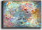 Kunst & Decoratie - Scratch Art Decoratief Canvas Schilderij - Veelkleurig Ontwerp - Ideale Woonaccessoire, Afmeting 70x100x3 cm