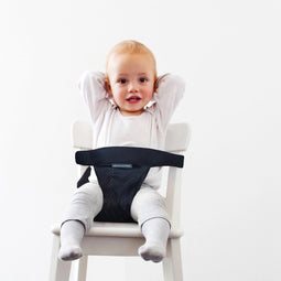 Minimonkey Mini Chair Pocket - reis kinderstoel - geschikt voor Stokke Tripp Trapp - Black