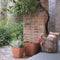 Vierkante bloempot - DEROMA - Origin - 12 L - Terracotta