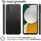 iMoshion Hoesje Siliconen Geschikt voor Samsung Galaxy A34 (5G) - iMoshion Design hoesje - Transparant / Splatter Black