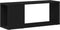 vidaXL - TV-meubel - Wit - 80x24x32 - cm - Gelaagd - Hout