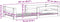 vidaXL - Bedframe - zonder - matras - 80x160 - cm - massief - grenenhout - wit