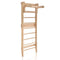 Coast Houten Zweedse Ladderwand - Massief Hout - Optrekstang - Naturel - 80 x 48 x 195 cm