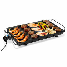 Princess 102325 - Table Chef XXL Classic - Bakplaat 60x36 cm 2500W - Voor 10 personen - Regelbare thermostaat - Zwart