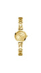 Guess GW0549L2 - Dames Horloge - Staal met Geelgouden Plating - Geelgouden Wijzerplaat 34mm