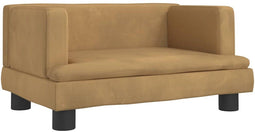 vidaXL - Hondenmand - 60x40x30 - cm - fluweel - bruin