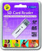 INCRSDMSD - SD/MicroSD Card Reader - USB 2.0 - Wit