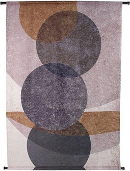 Winkel in STIJL - Winkel in stijl Wanddoek Circles Velvet Mix 105x136cm