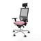 Bureaustoel met hoofdsteun Piqueras y Crespo 3D026G1 Roze