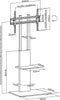 Maclean MC-865 - TV Standaard voet - Voor 37-70 inch TV's tot 40 kg - Zwart