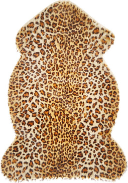 Beliani NAMBUNG - Schapenvel - Bruin - Acryl