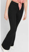 ONLY ONLFEVER STRETCH FLAIRED PANTS - Dames Broek - Elastische tailleband - Zwart - Maat S