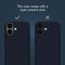 My Style Hoesje geschikt voor Apple iPhone 13 MagSafe Telefoonhoesje Flexibel TPU | My Style Protective Flex Backcover | Geschikt voor MagSafe | Geschikt voor Draadloos Opladen met Magnetische Ring | MagSafe Case - Marineblauw