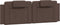 vidaXL - Hoofdbordkussen - 160 - cm - kunstleer - bruin