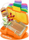 Funkelfuchs® - Lunchbox kinderen - 500ml lekvrij - Oranje