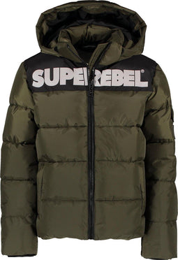 SuperRebel Stung - Jongens Jas - Met capuchon - Maat 164