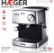 Haeger Expresso Itália - Koffiezetapparaat 15 bar - 1.6L watertank - 850 Watt