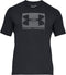 Under Armour UA BOXED SPORTSTYLE SS Heren Sportshirt - Zwart - Maat M