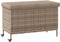 vidaXL - Tuinbox - met - wielen - 110x55x73 - cm - poly - rattan - grijs