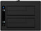 ICY BOX IB-127CL-U3 - Docking- en kloonstation - USB 3.0 5 Gbit/s 2 bays - Zwart