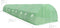 vidaXL - Kas - 36 - m² - 1200x300x200 - cm
