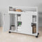 SoBuy BZR02-W - Toiletkast - Staand - 20x71x70cm - Wit