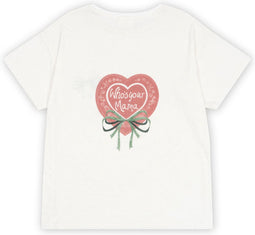 Konges Sløjd Who's your mama tee - Mama en kind T-shirt - Antique White - Maat L
