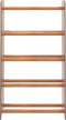 vidaXL - Schoenenrek - 65x24x117 - cm - bewerkt - hout - grijs