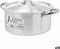 Kookpot met Deksel Zilverkleurig Aluminium 4 L 24 x 13 x 31 cm (10 Stuks)